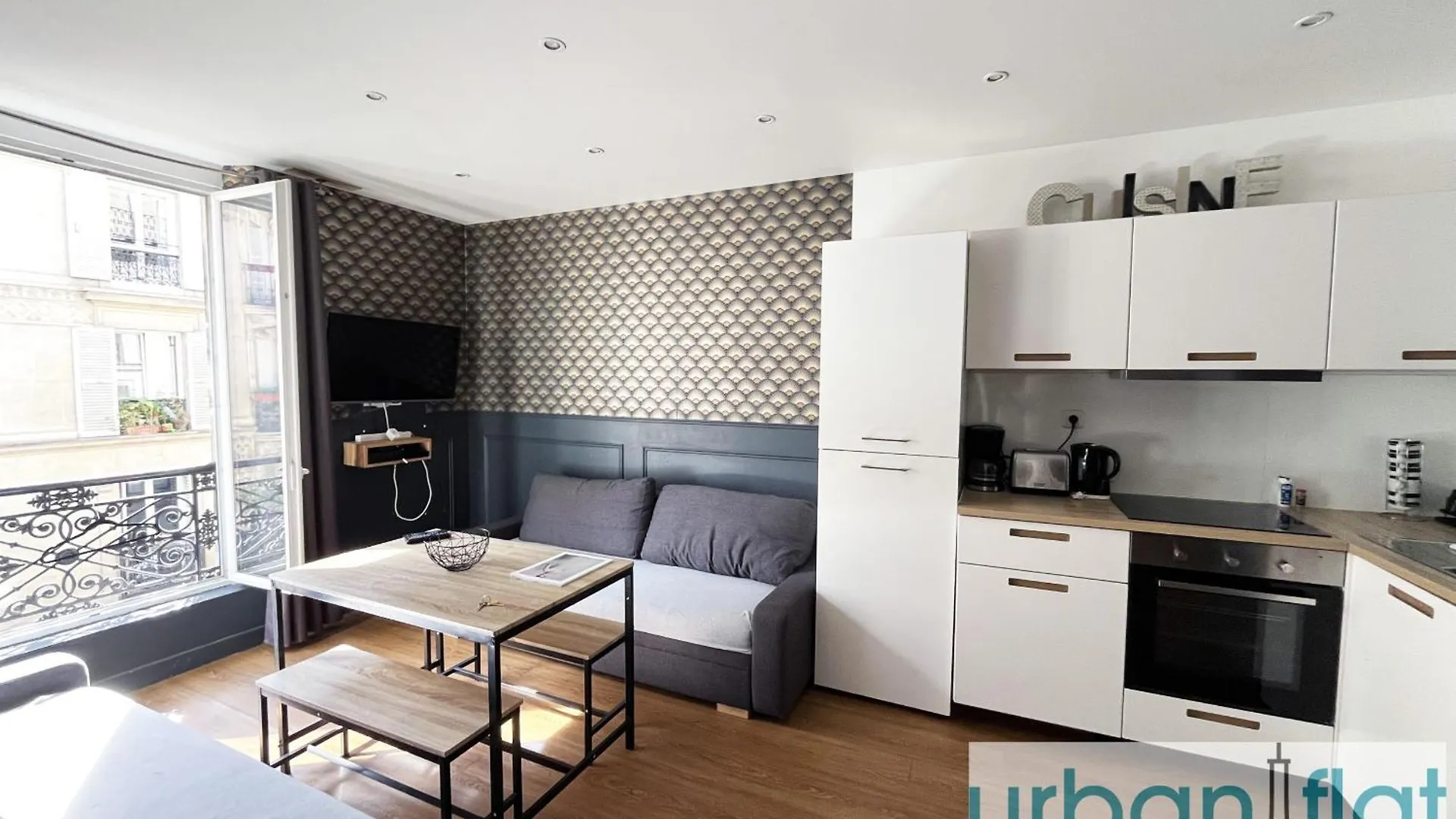 דירה Urban Flat 18 - Charming 2bdr Parisian פריז